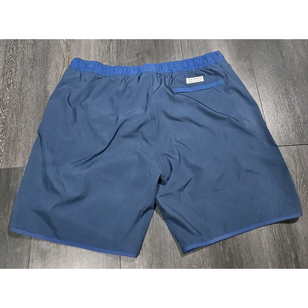 Fair Harbor Anchor Lined Short Men 2XL Blue Athletic Gym Hybrid Training Lifting